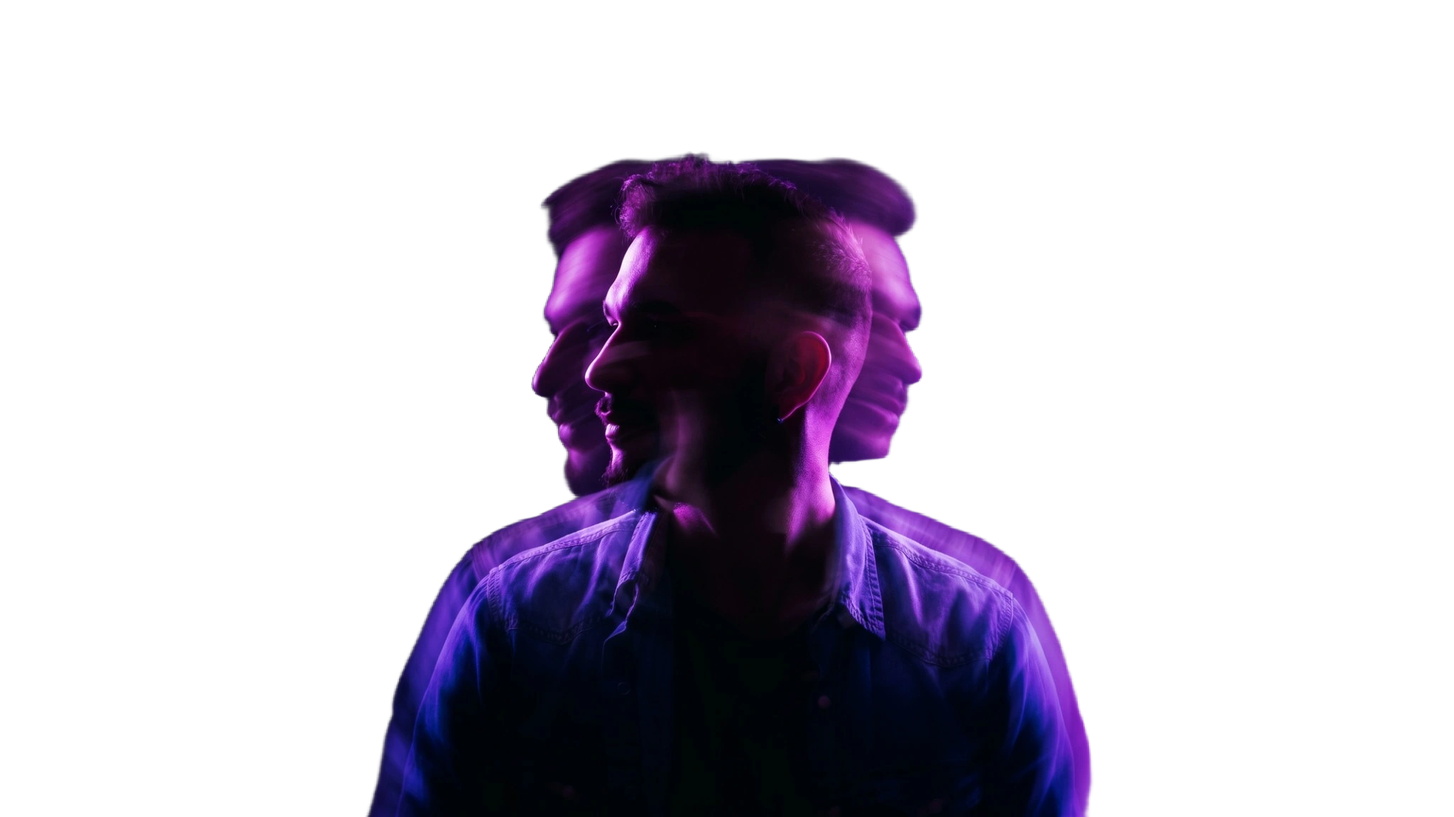 Phari, portrait in purple light